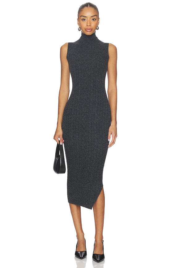 view 2 of 4 VESTIDO SABINE in Charcoal Grey