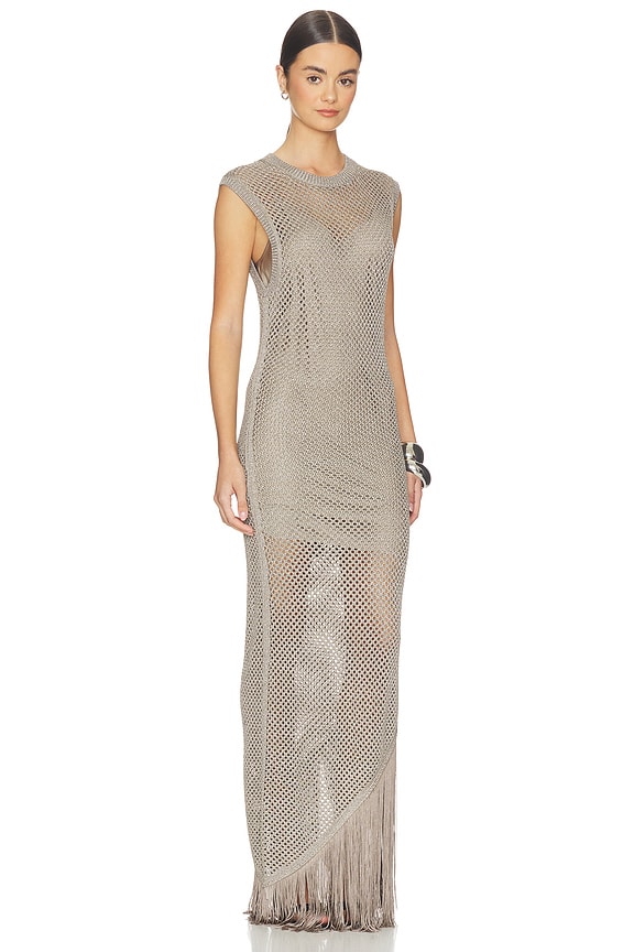 view 2 of 4 VESTIDO JESSIE in Pebble Grey