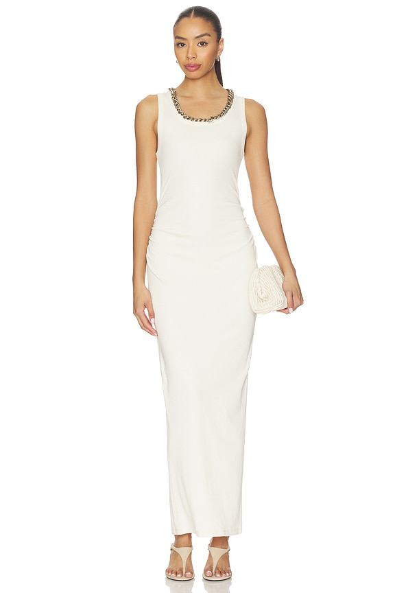 view 1 of 3 VESTIDO LUCY in Mallow White