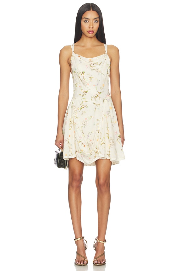 view 1 of 3 Claire Mini Dress in Carmel Off White