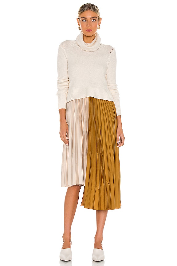 view 1 of 4 VESTIDO MIDI JESSIE in Alabaster White