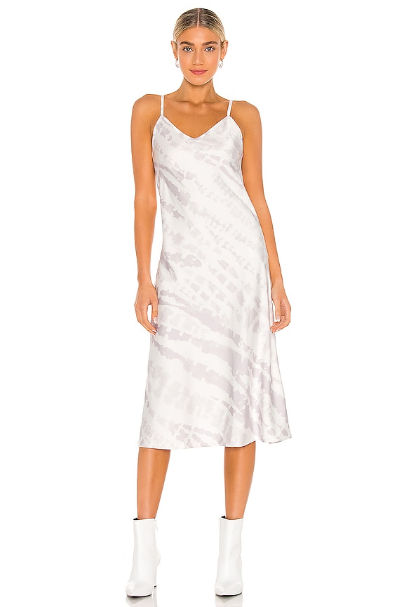 view 2 of 4 2 in 1 Knot Tie Dye Dress in Lavender