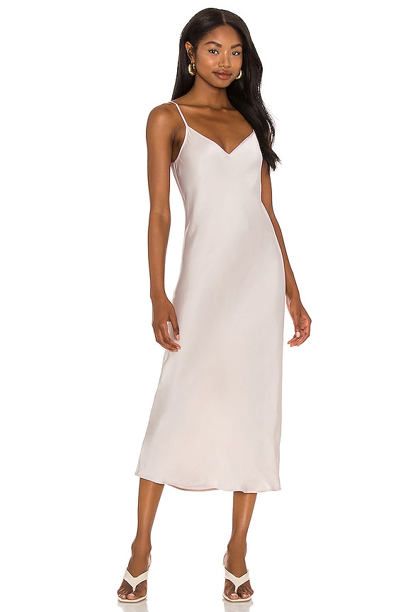 view 1 of 4 VESTIDO MIDI ONDRA in Soft Pink