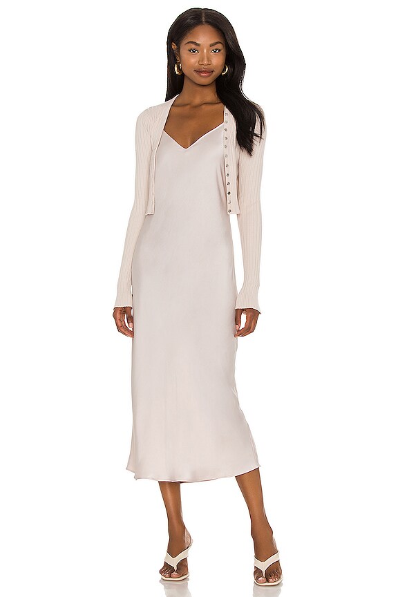 view 2 of 4 VESTIDO MIDI ONDRA in Soft Pink