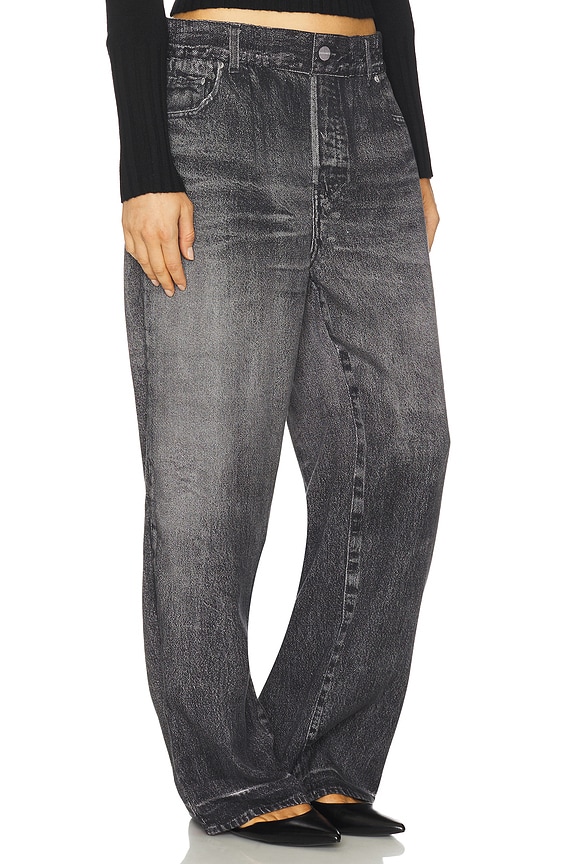 view 2 of 6 Tyler Denim Trouser in Illusion Black