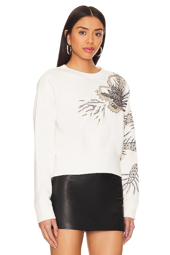 view 2 of 5 Dragon Separo Sweatshirt in White