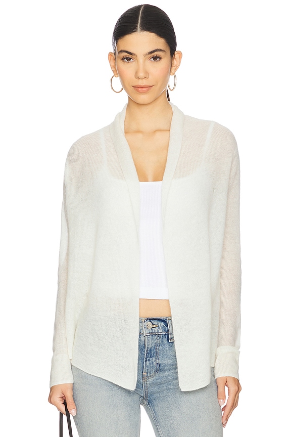 view 2 of 5 Laina Cardigan in Chalk White
