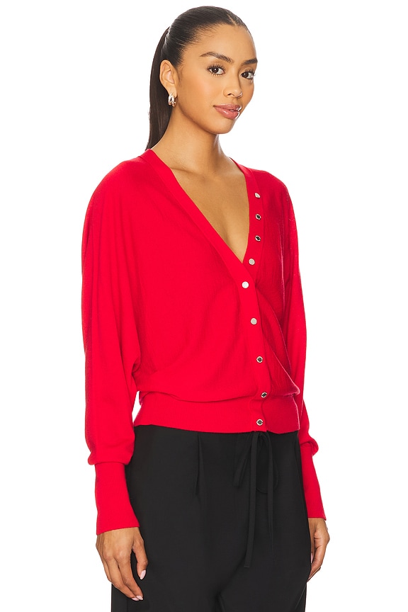 view 2 of 4 Honor Cardigan in Crimson Red