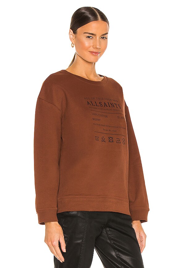 view 2 of 4 Veda Iona Sweatshirt in Cinnamon Brown