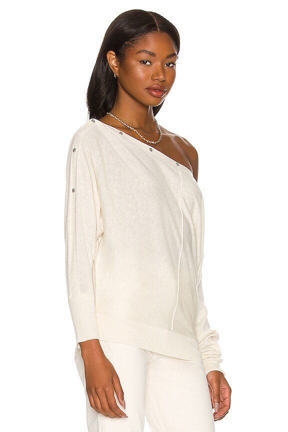 view 2 of 5 Eli Sweater in Cream White