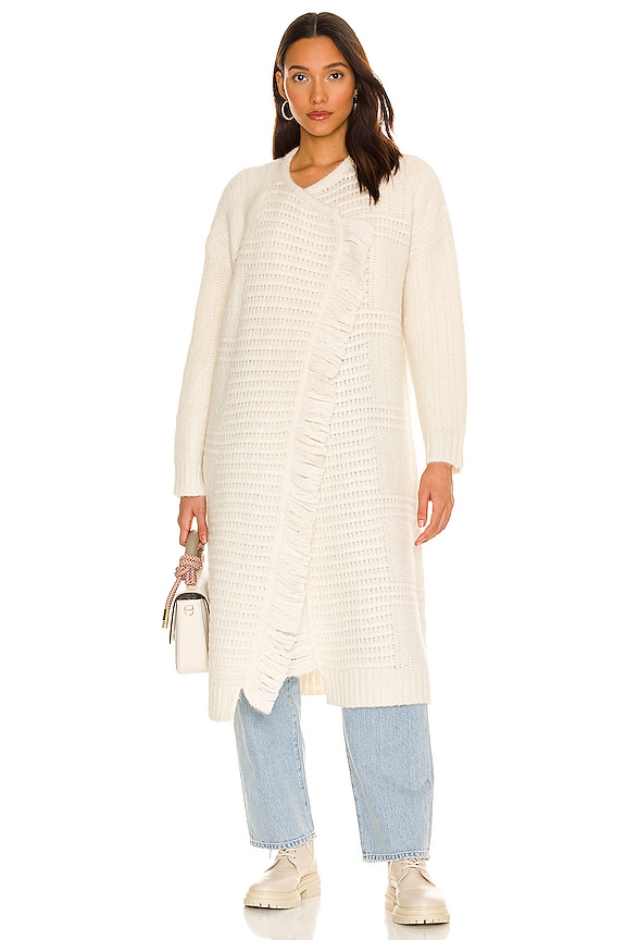 view 2 of 4 CÁRDIGAN SELENA in Chalk White