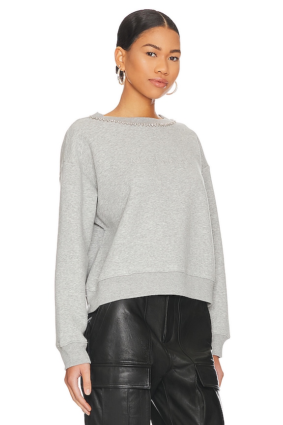 view 2 of 5 Pippa Diamante Sweater in Grey Marl