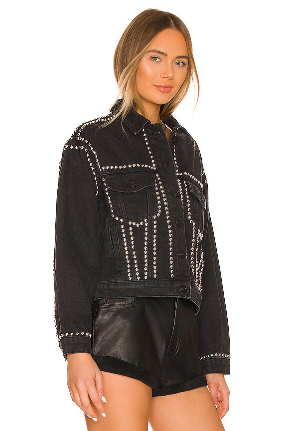 view 2 of 4 Bella Studded Jacket in Black