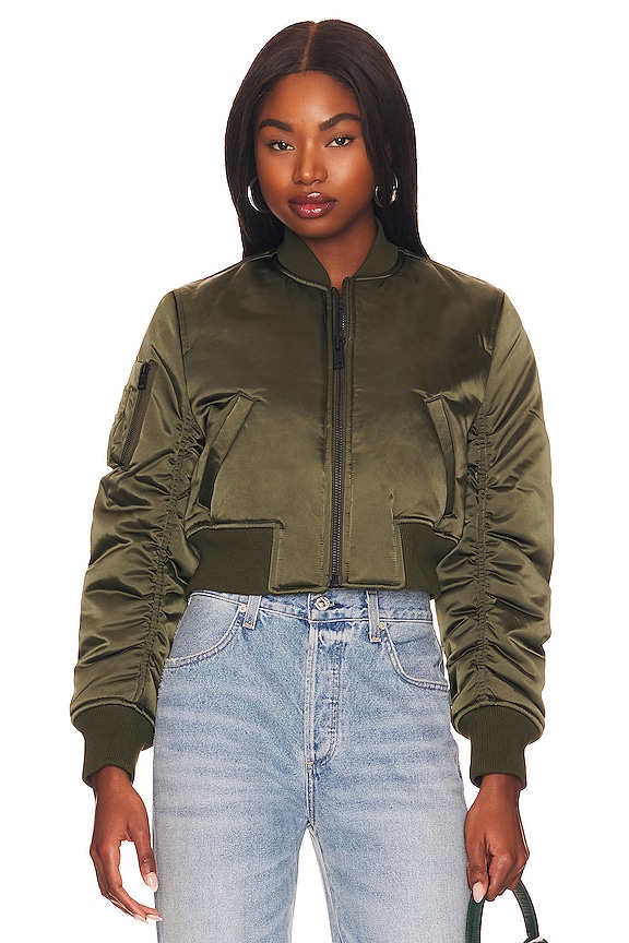 view 2 of 6 CALIE 보머 in Khaki Green