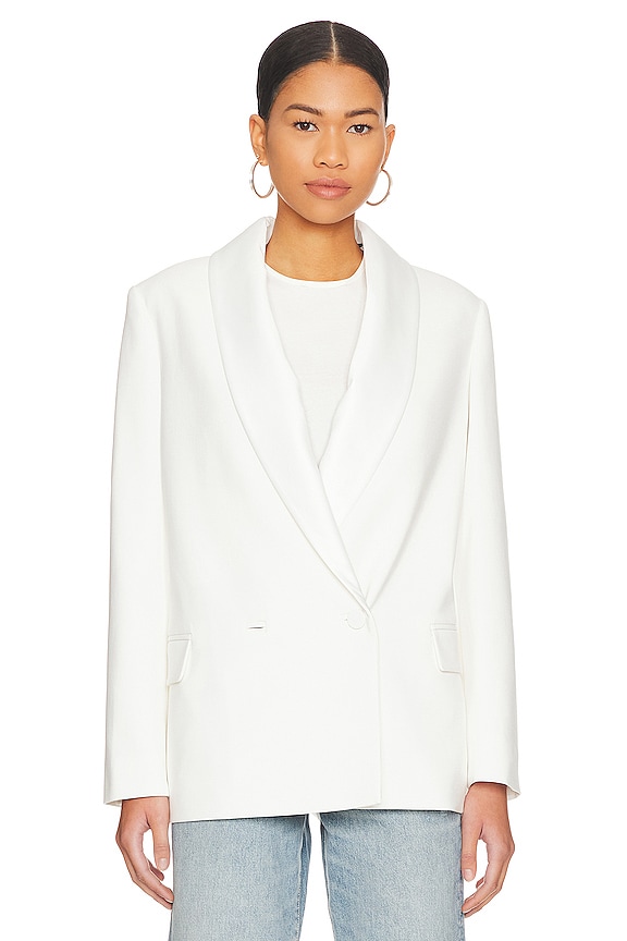 view 2 of 5 Tux Blazer in Ivory White