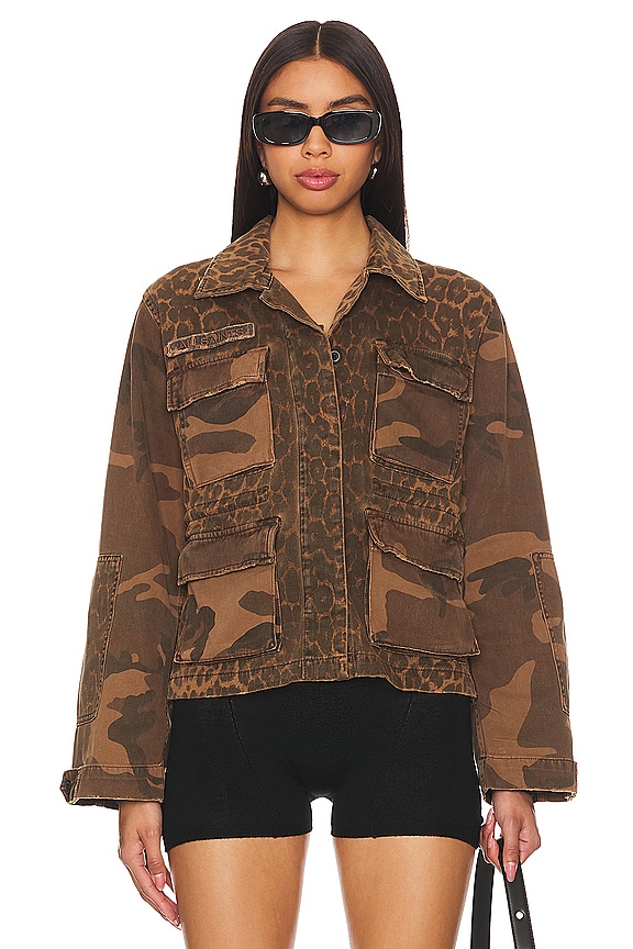 view 2 of 5 FINCH LEPPO ジャケット in Animal Brown