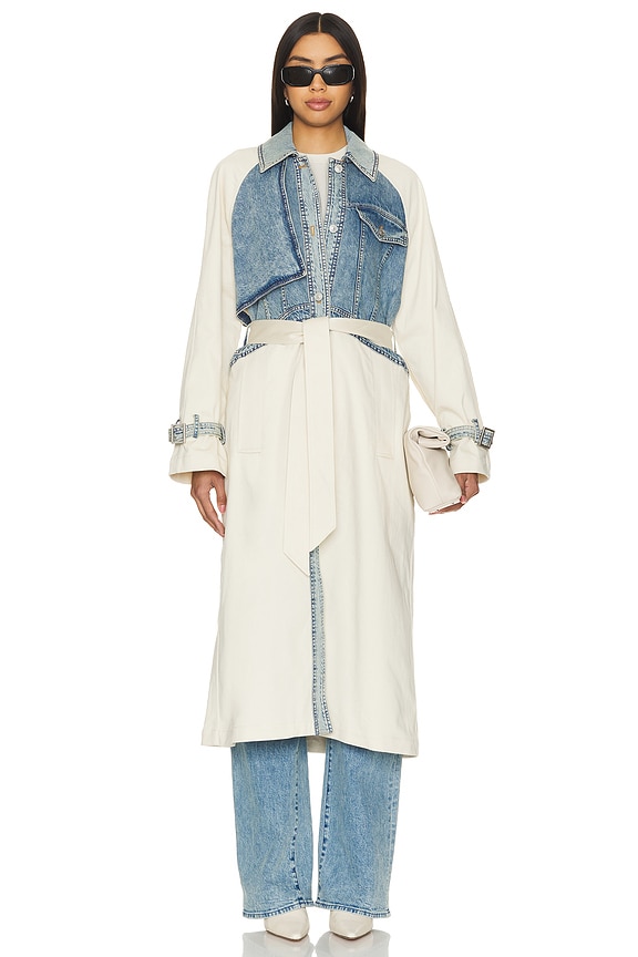 view 2 of 5 Dayly Trench in Stone White