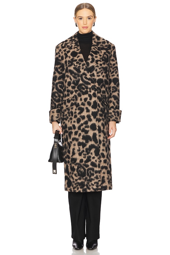 view 2 of 4 ABRIGO MABEL in Leopard Brown