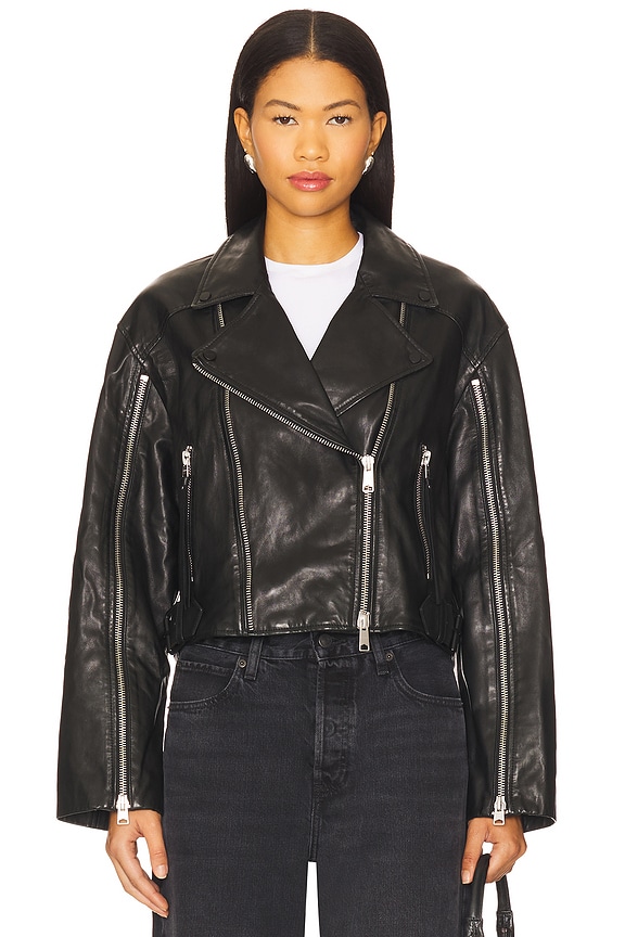 view 2 of 5 Masone Biker in Black