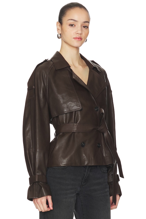 view 2 of 4 Reed Jacket in Bitter Brown