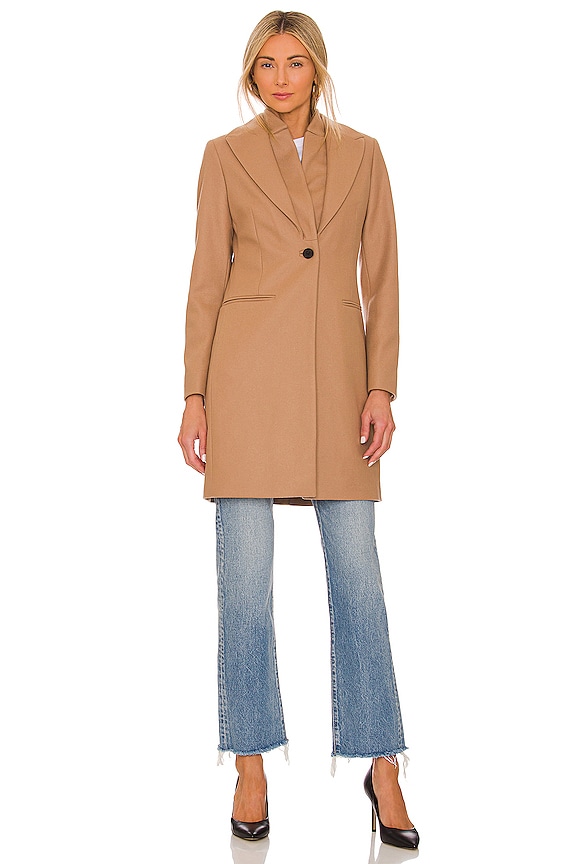view 2 of 4 Lyris Coat in Camel Brown