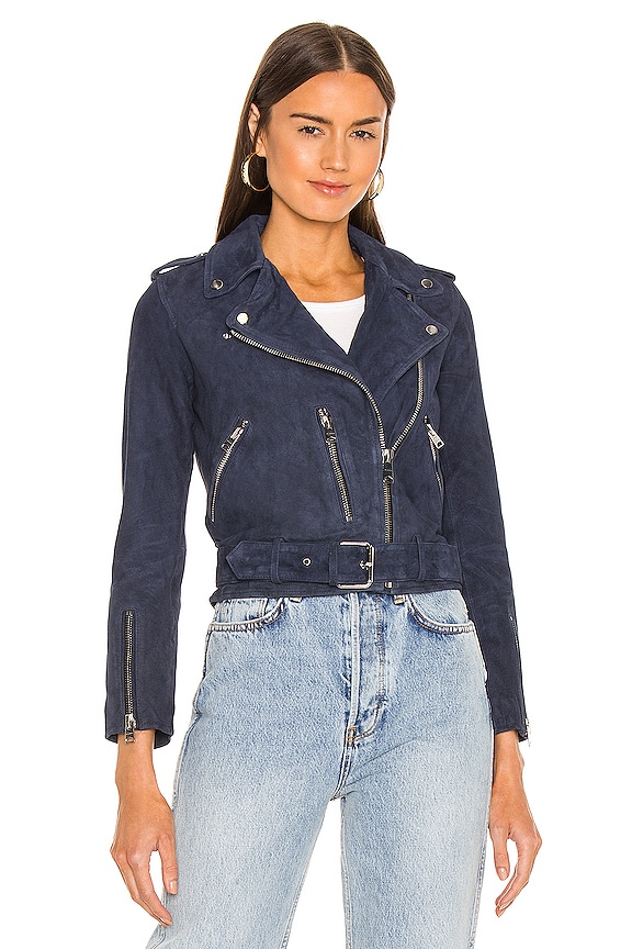 view 2 of 5 BALFERN 바이커 자켓 in Midnight Blue