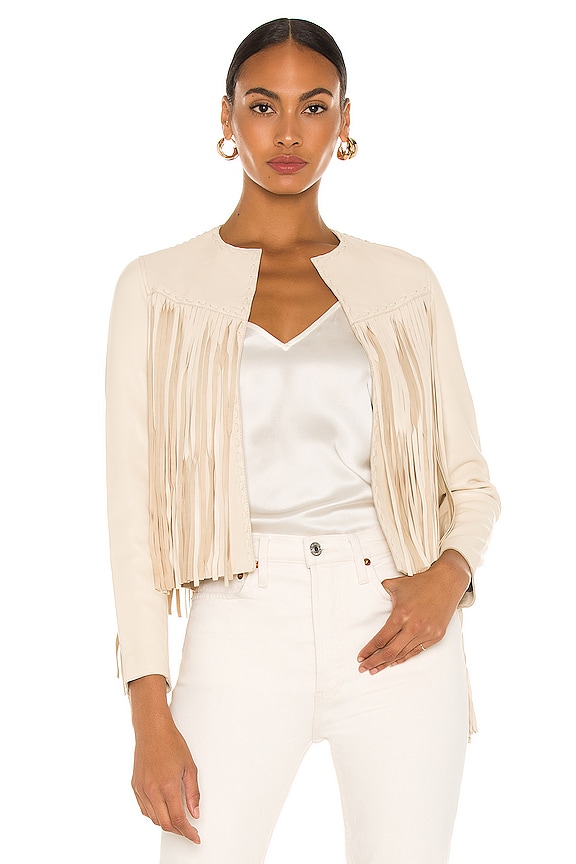 view 2 of 4 Astral Tassel Jacket in Off White
