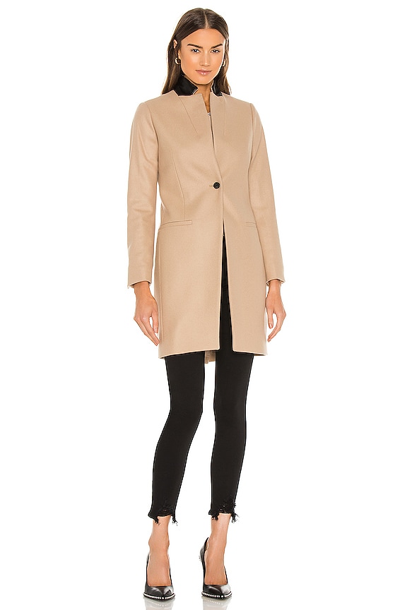 view 2 of 5 Leni Coat in Camel Brown