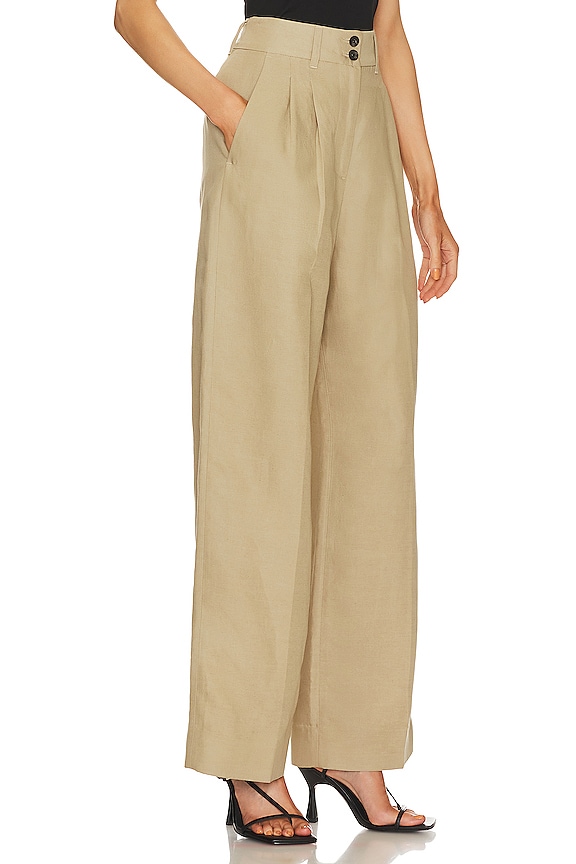 view 2 of 4 PANTALON PETRA in Light Beige