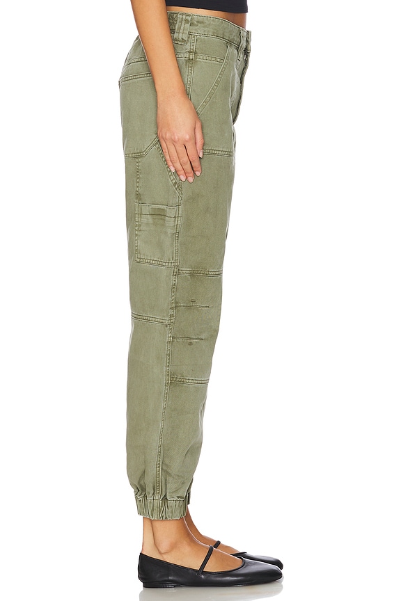 view 2 of 6 Florence Jogger in Washed Khaki