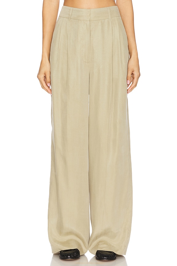 view 1 of 6 БРЮКИ AVERIE in Sage Green