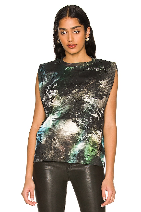 view 2 of 4 Valhalla Coni Tank in Valhalla Green