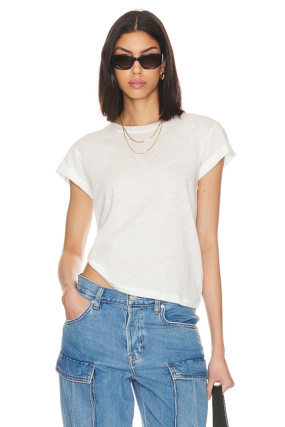 ALLSAINTS Anna Tee in White | REVOLVE