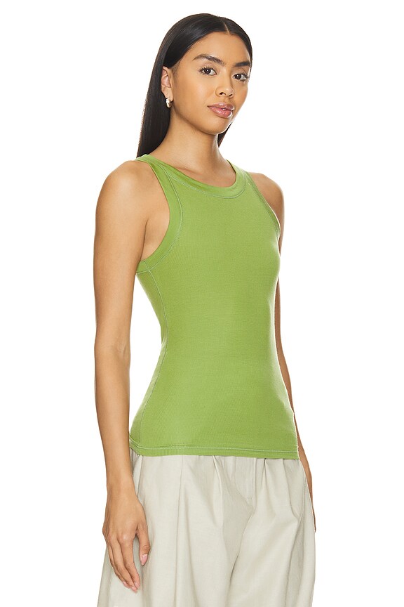 view 2 of 4 Rina Tank in Olive Green
