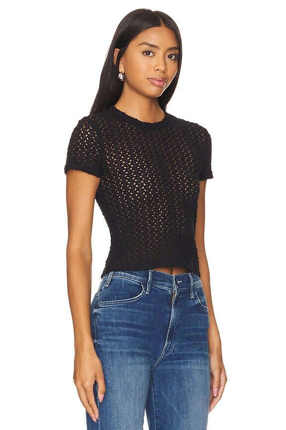 view 2 of 4 Karma Stevie Tee in Black