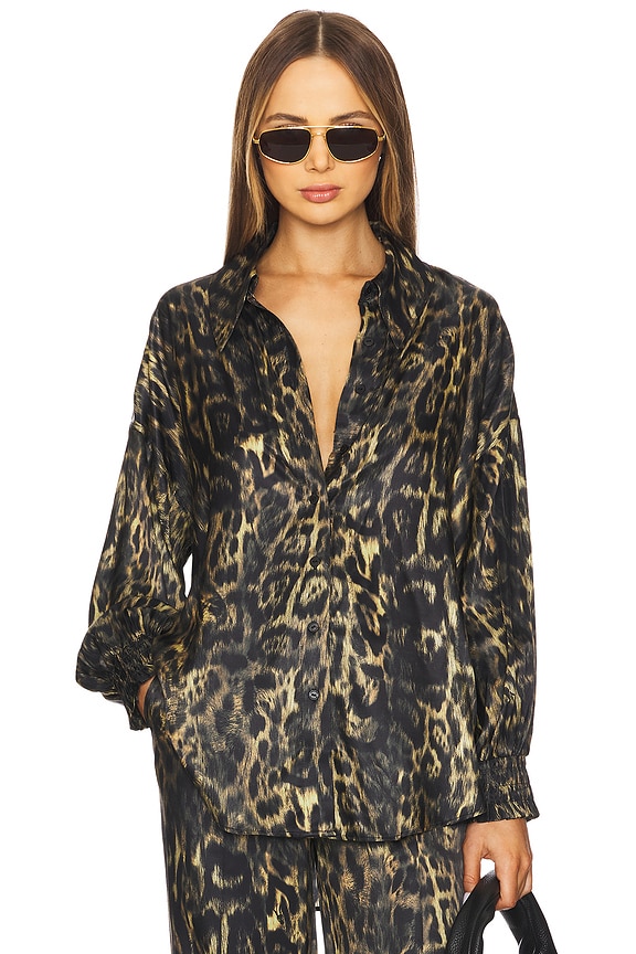 view 1 of 4 Charli Shirt in Jinx Golden Brown
