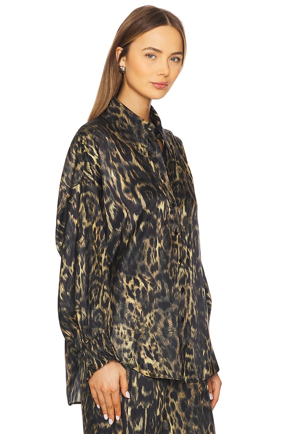 view 2 of 4 Charli Shirt in Jinx Golden Brown