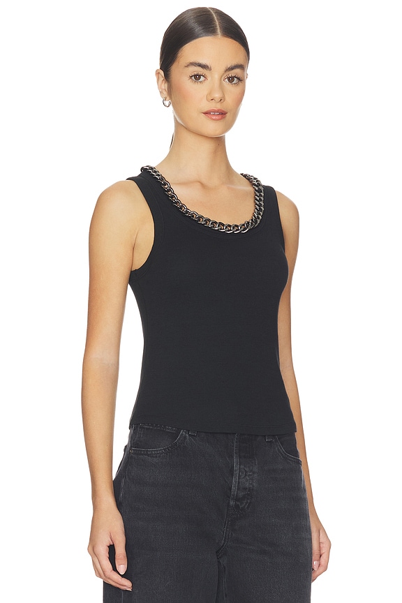 view 2 of 5 Lucy Tank Top in Black