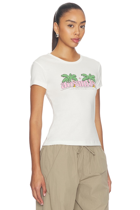 view 2 of 4 Troppo Stevie Tee in White