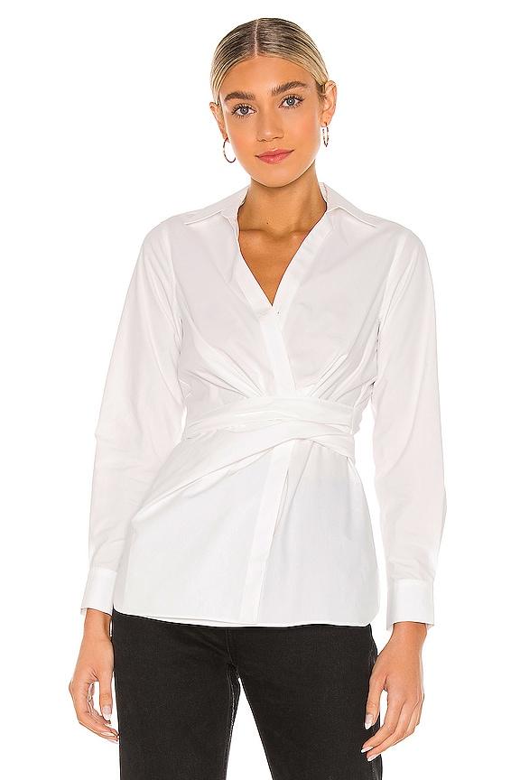 view 1 of 4 CAMISA ALICIA in Chalk White