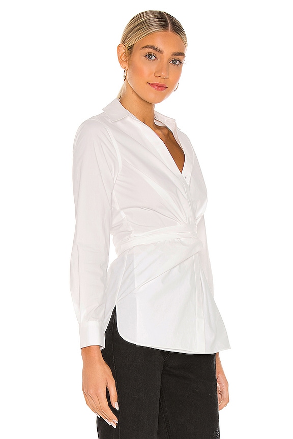 view 2 of 4 CAMISA ALICIA in Chalk White