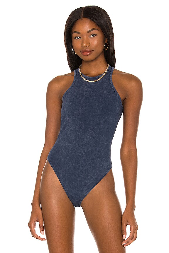 view 2 of 5 Jamie Bodysuit in Rumor Blue