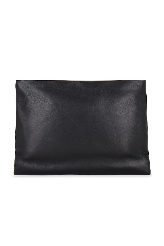 view 2 of 4 POCHETTE BETTINA GOLDSTUD in Black & Gold