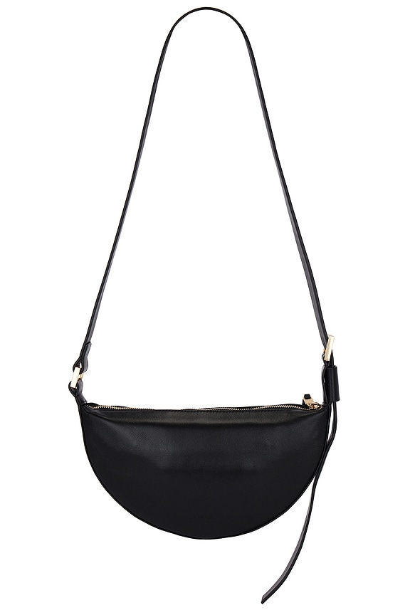 view 2 of 4 SAC À BANDOULIÈRE HALF MOON in Black