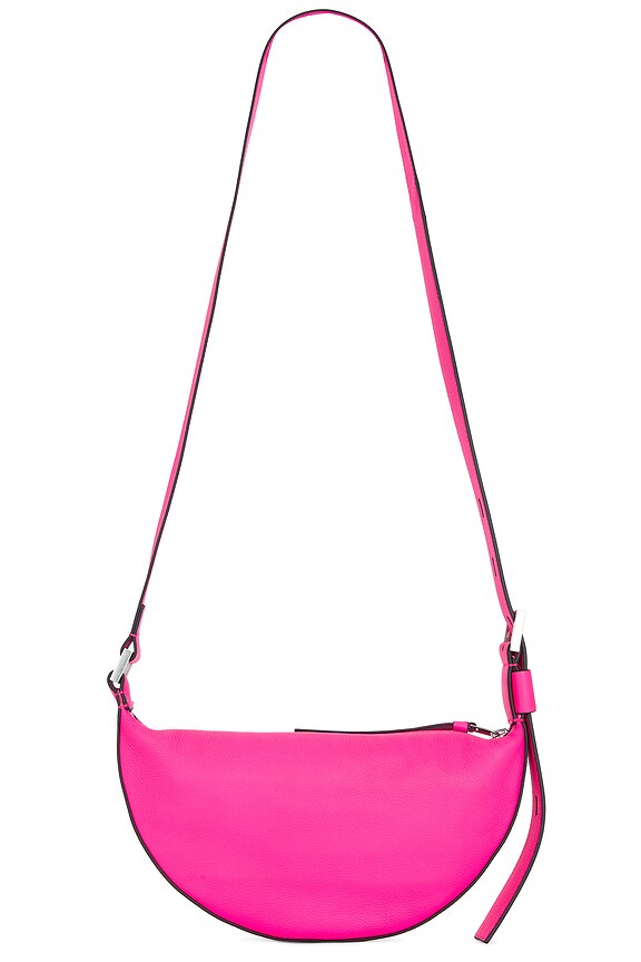 view 2 of 4 СУМКА ЧЕРЕЗ ПЛЕЧО HALF MOON in Hot Pink