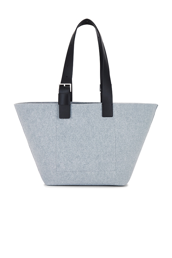 view 2 of 4 Anik Felt Tote in Grey Marl