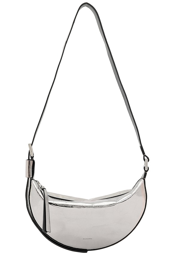 view 1 of 6 СУМКА ЧЕРЕЗ ПЛЕЧО HALF MOON in Gunmetal Grey