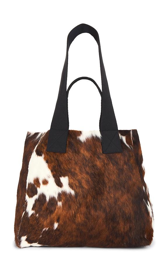 view 2 of 4 Izzy Tote Bag in Cow Print