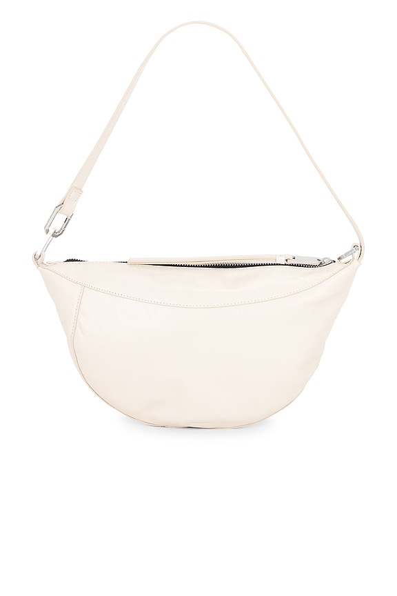 view 1 of 4 MICRO SAC PORTÉ ÉPAULE LUNA in Gypsum White