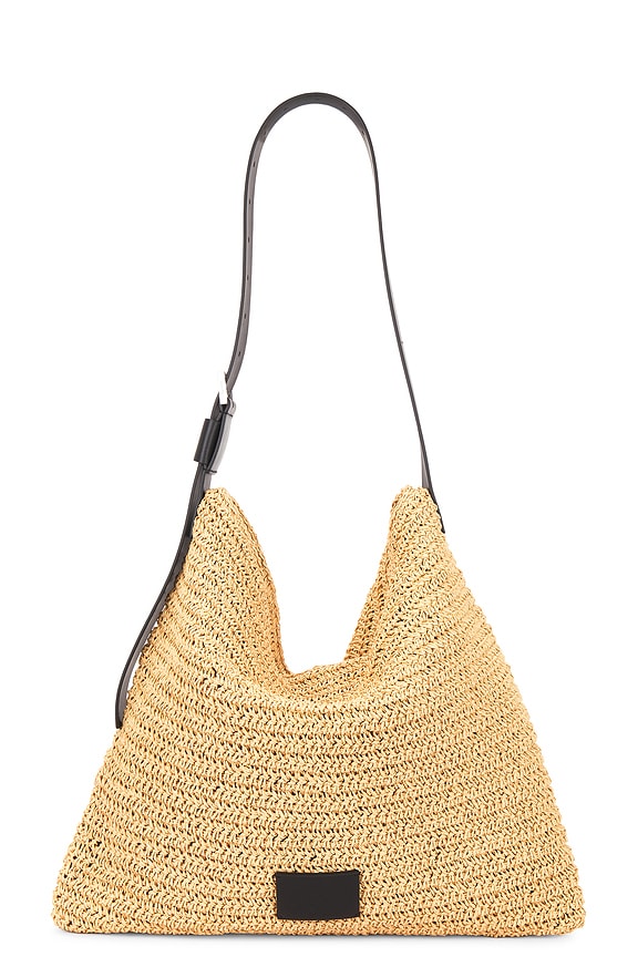 view 1 of 4 Asha Paper Shoulder Bag in Natural